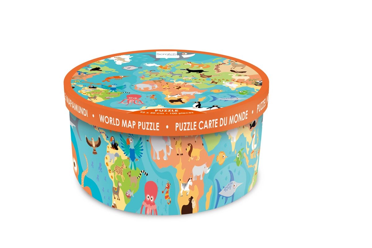 Animals Of The World Puzzle (Klg-6181117) - 100 pcs