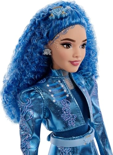 Princess Chloe Charming Doll - Disney Descendants Bright Blue Hair Ages 4+