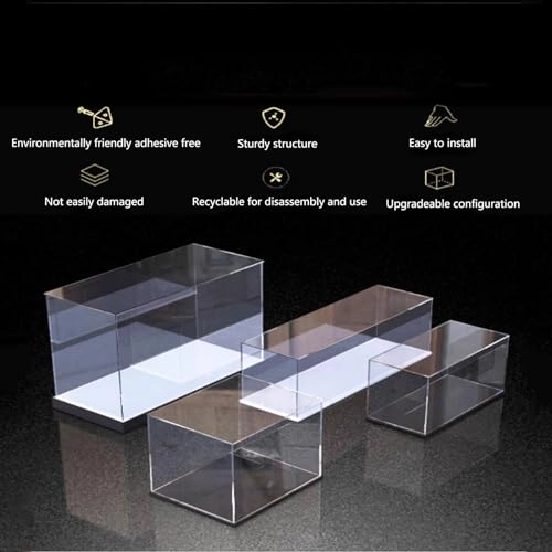 Acrylic Display Case for LEGO Space Crane 60432 - 3mm thickness