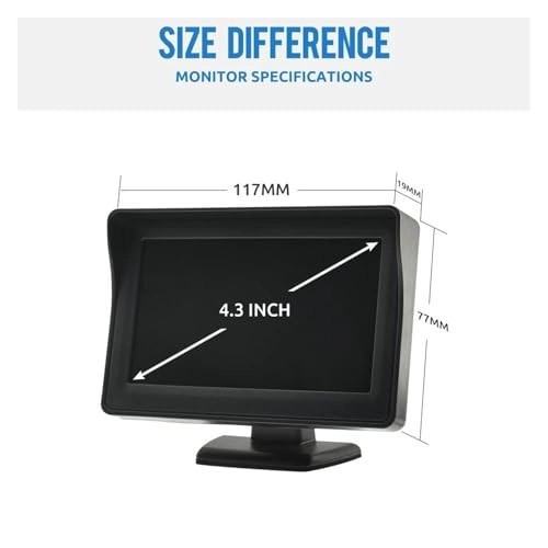 Rear View Camera With Monitor - Night vision