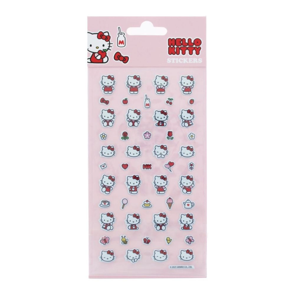 BLUEPRINT COLLECTIONS Hello Kitty Sticker Book Puffy 49 pcs