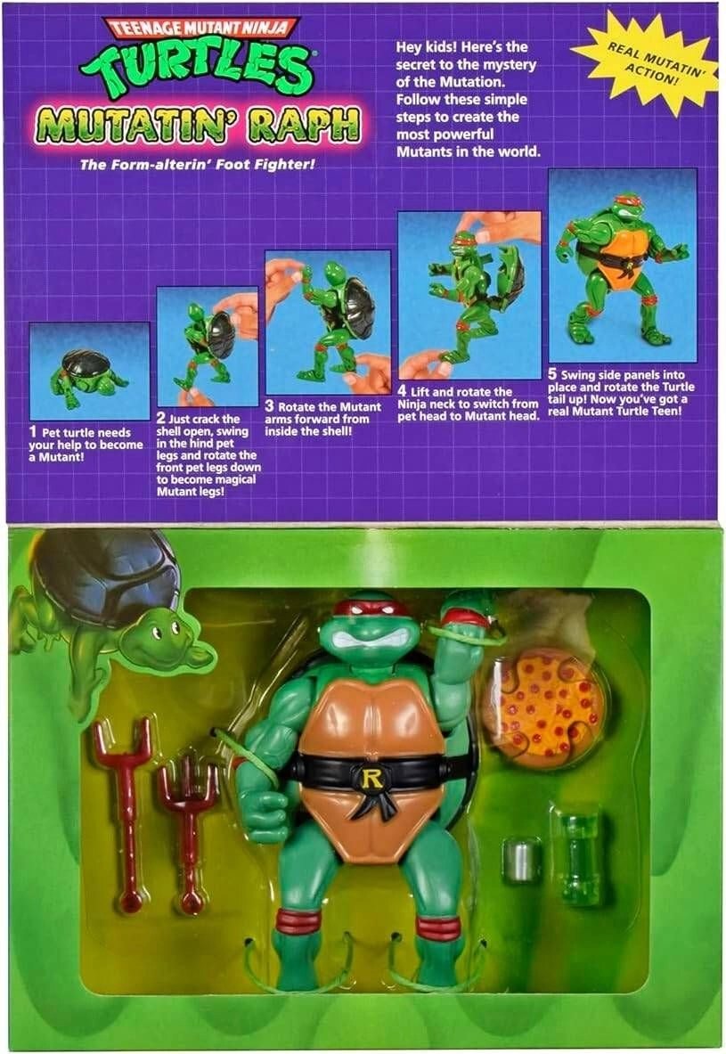 Teenage Mutant Ninja Turtles Classic Mutatin Raphael (FGI-81159)