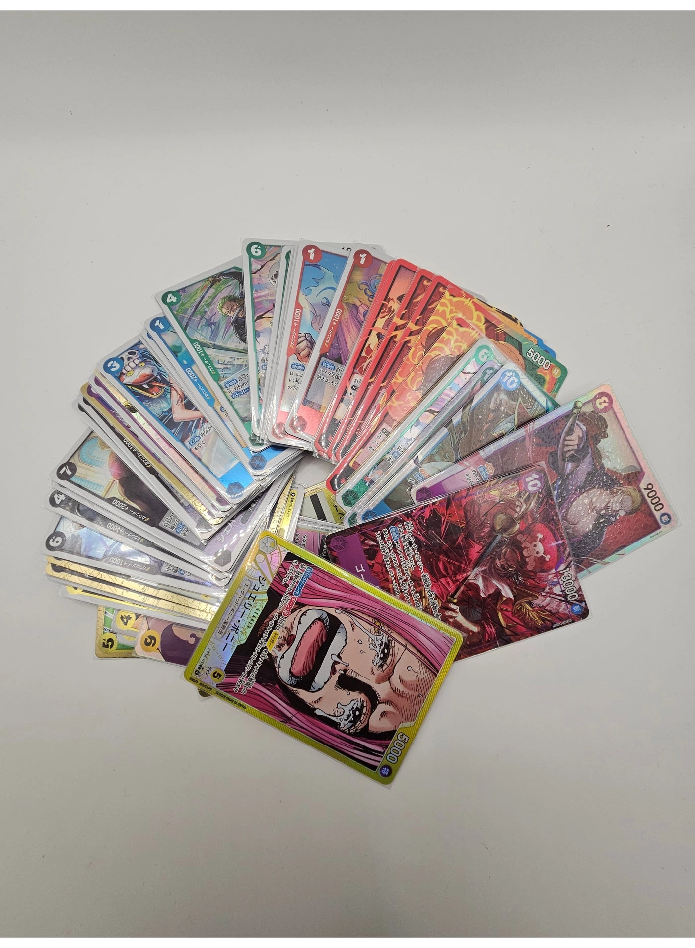Bandai ONE PIECE Card Game - 50 Japanese Cards