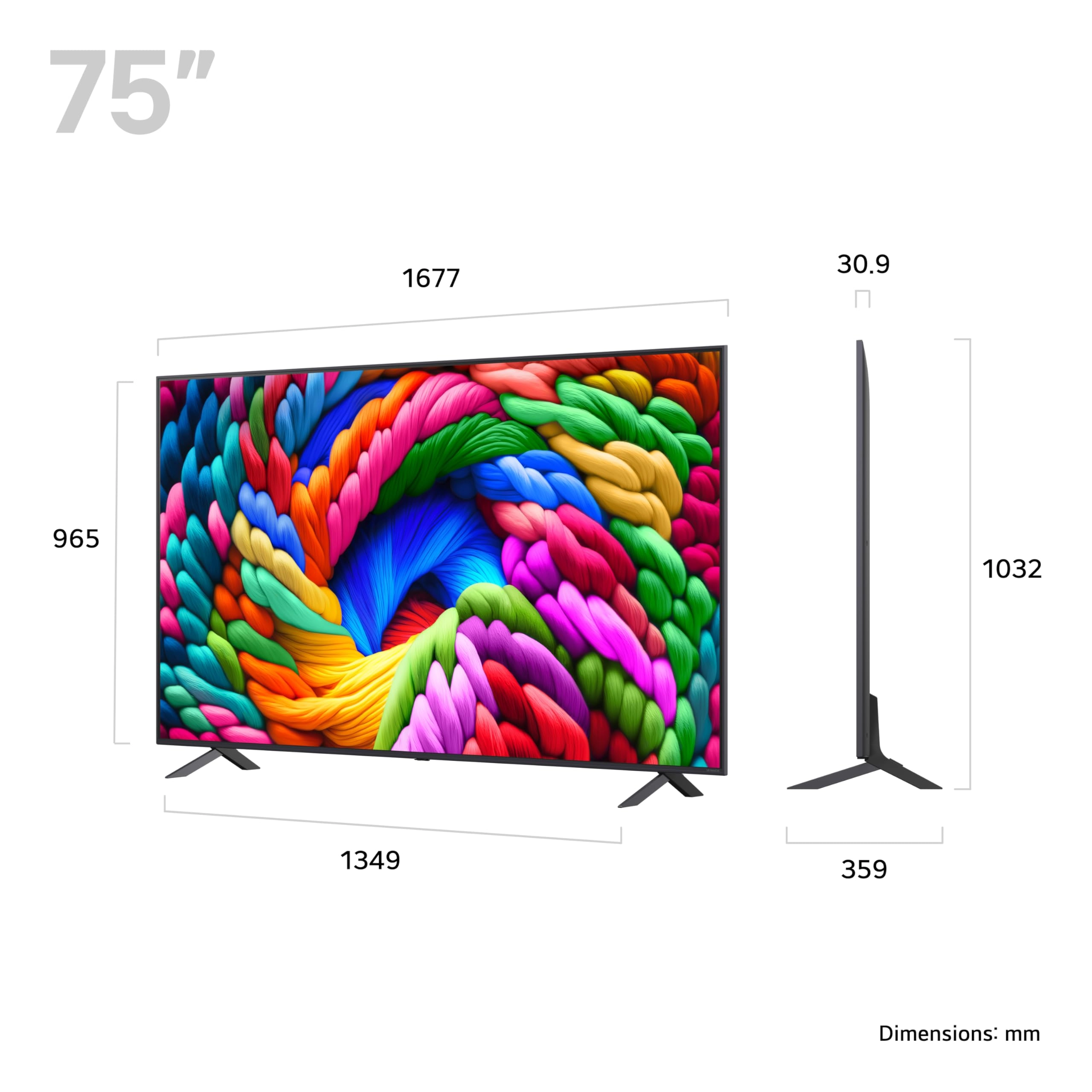 75NANO90A6B - 75 Inches