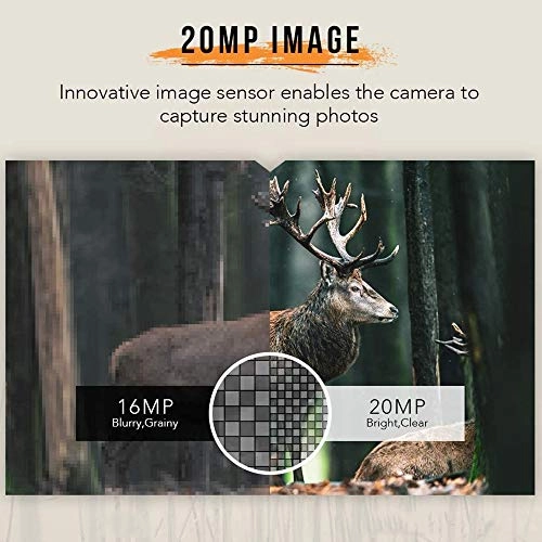 Trail Camera Dual-Lens - 20MP
