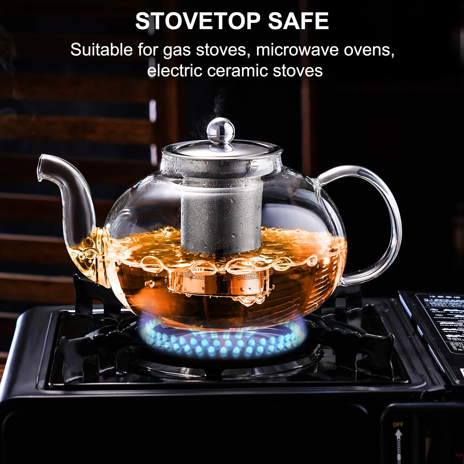 Glass Teapot - 1200ml