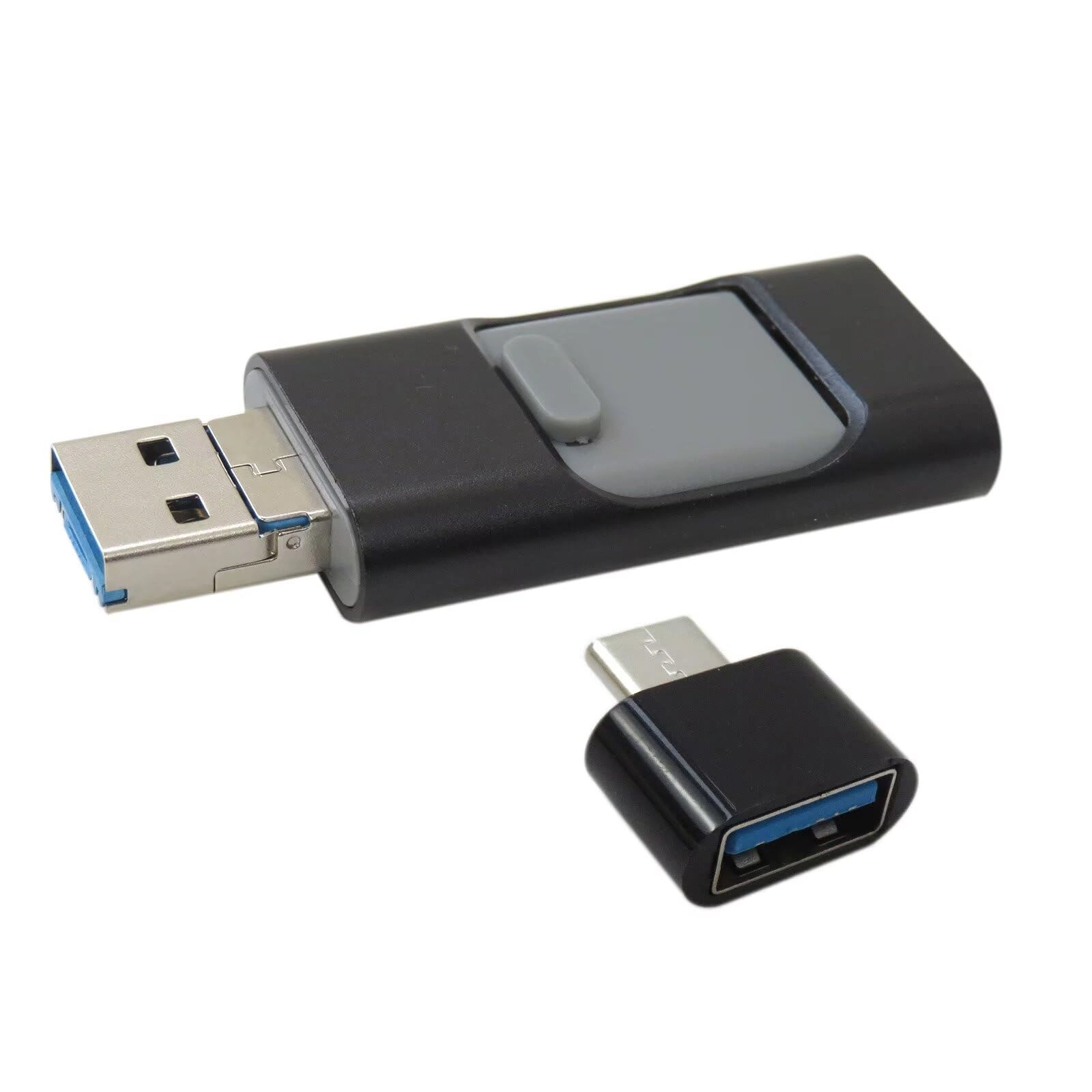 USB 3.0 Flash Drive - USB/Lightning/Type C 64GB