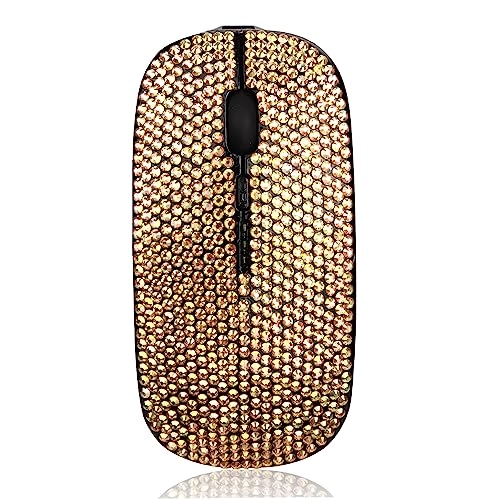 Crystal Rhinestone Wireless Mouse - wireless
