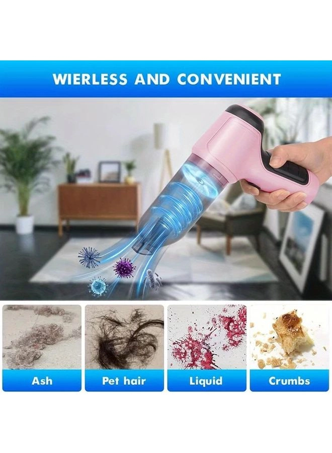 4-in-1 Wireless Handheld Vacuum Cleaner - 2000mAh