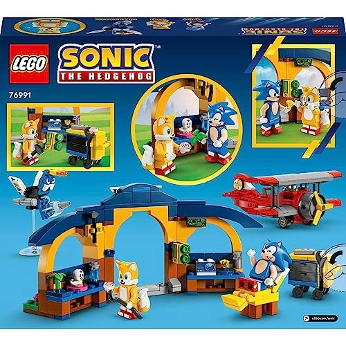 Sonic the Hedgehog Tails' Workshop and Tornado Plane (76991)