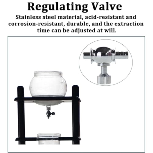 Cold Brew Drip Coffee Maker - 800ml High Borosilicate Glass