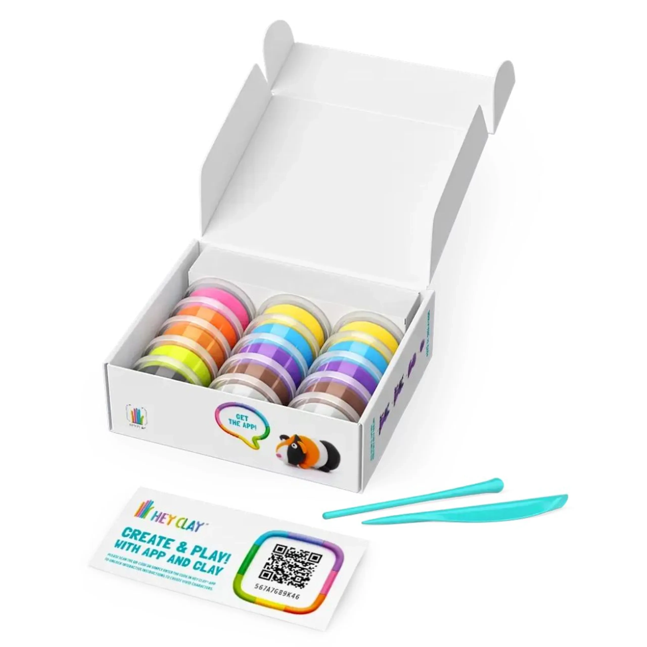 Fluffy Pets Clay Kit - 3+ years 15 pcs