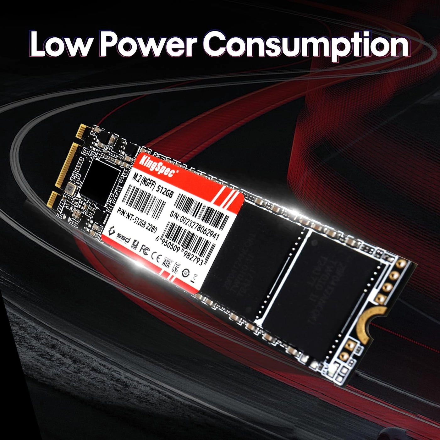 M.2 SATA SSD - 512GB 2280