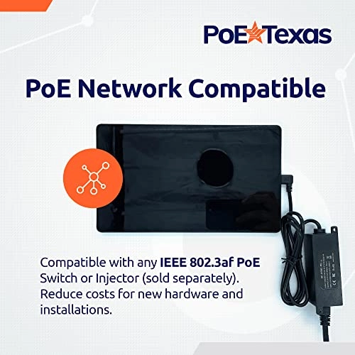 802.3at PoE+ Adapter - 48 volt 25 Watt 10/100 Mbps