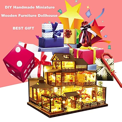DIY Miniature Dollhouse Kit - Ya Quan Court-music