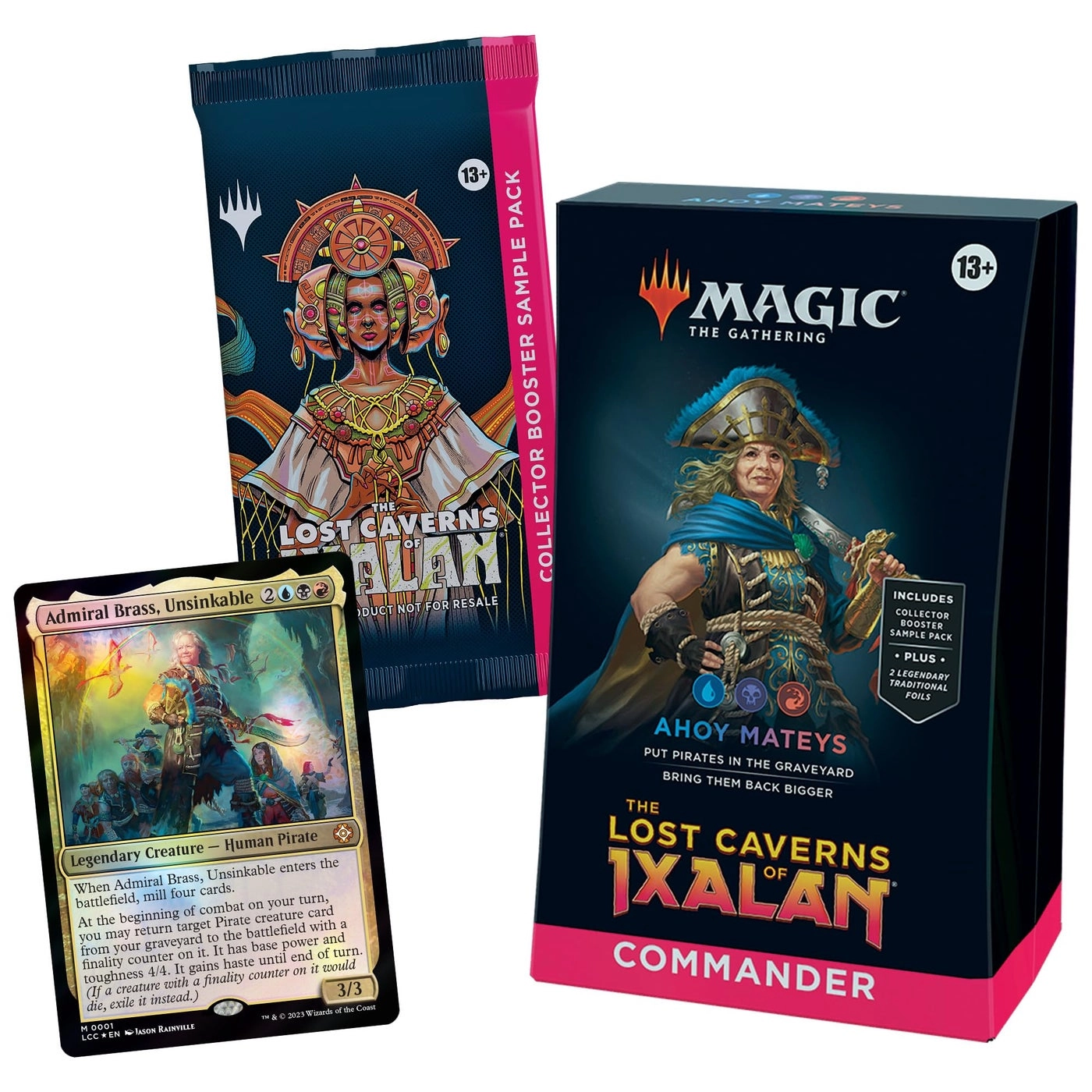 Lost Caverns of Ixalan Commander Deck - Ahoy Mateys - 100-Card