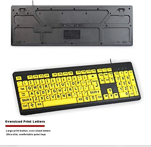 Large Print Keyboard - US Wired