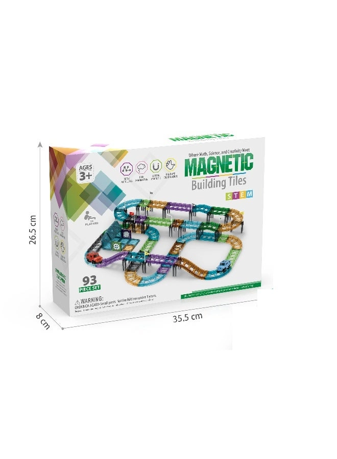 Magnetic Building Tiles Track Set (GD2205023)