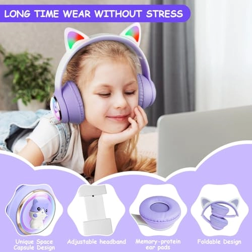 Kids Bluetooth Headphones Wireless Headphone