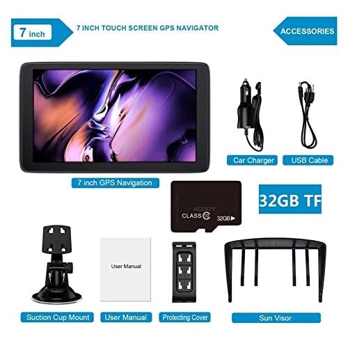 GPS Navigator 4589032750 - 7 inch 256MB+8GB 49 countries