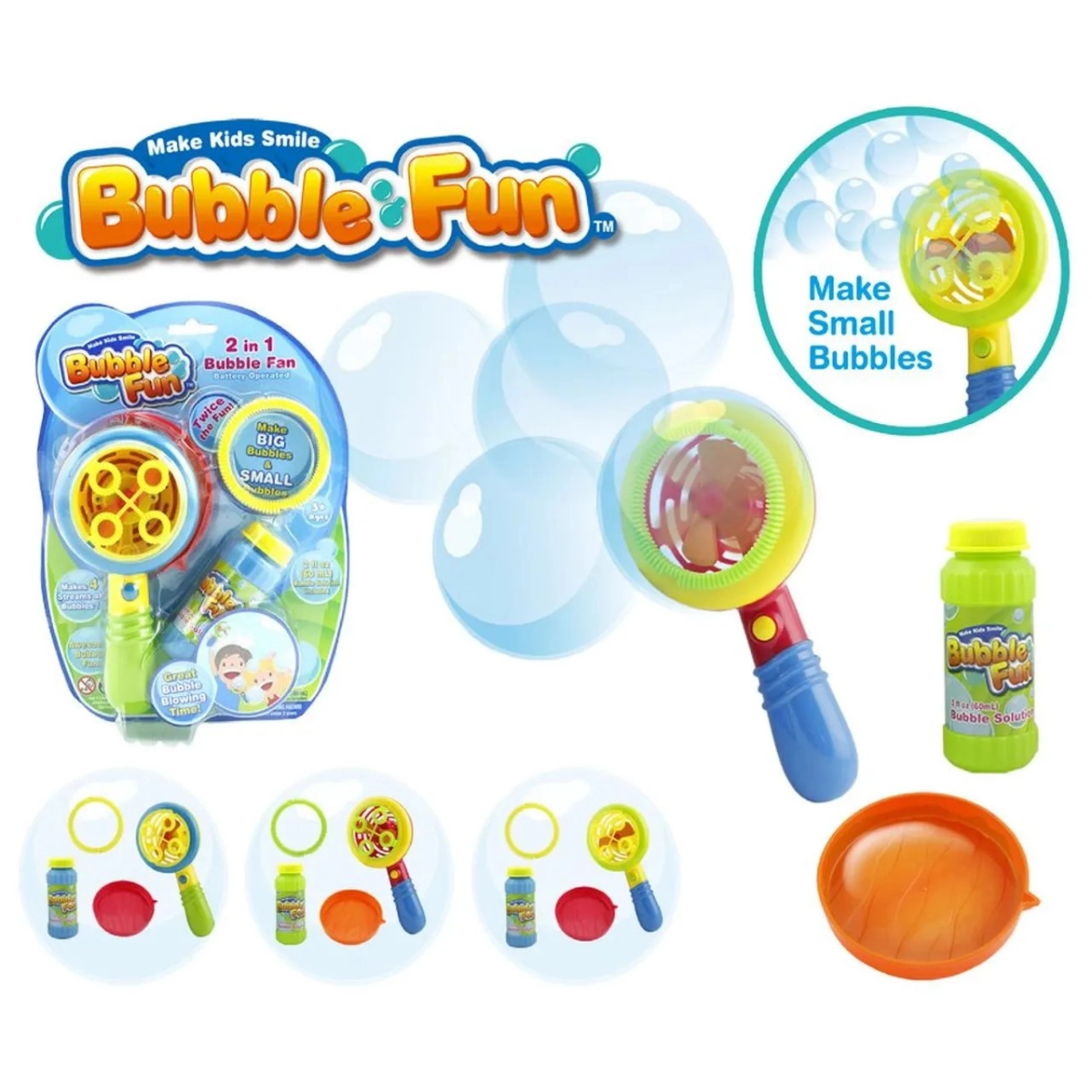 Battery Operated Micro Bubble Fun
