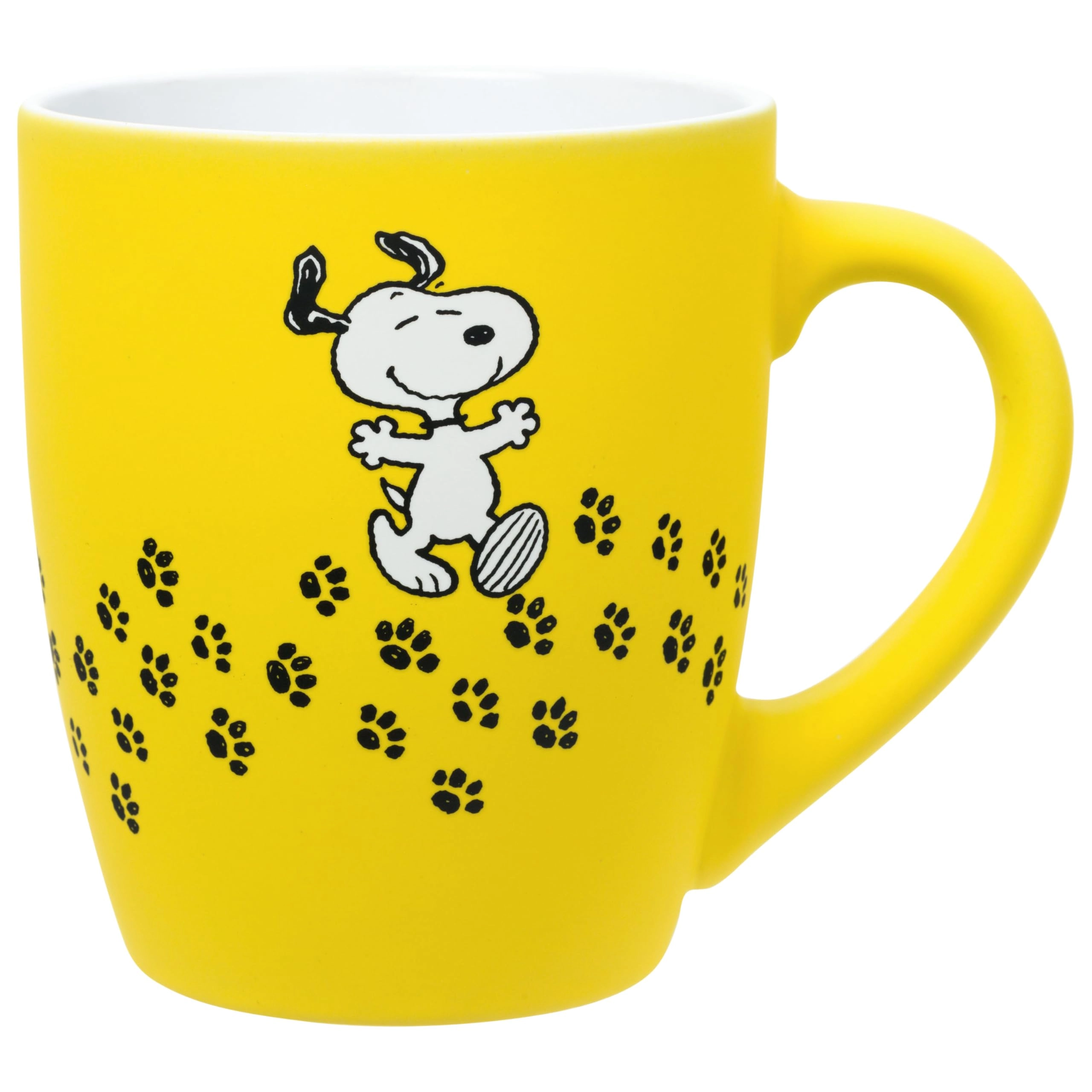 Silver Buffalo Peanuts Snoopy Paw Print Trail Mug - 1 pcs Soft Touch