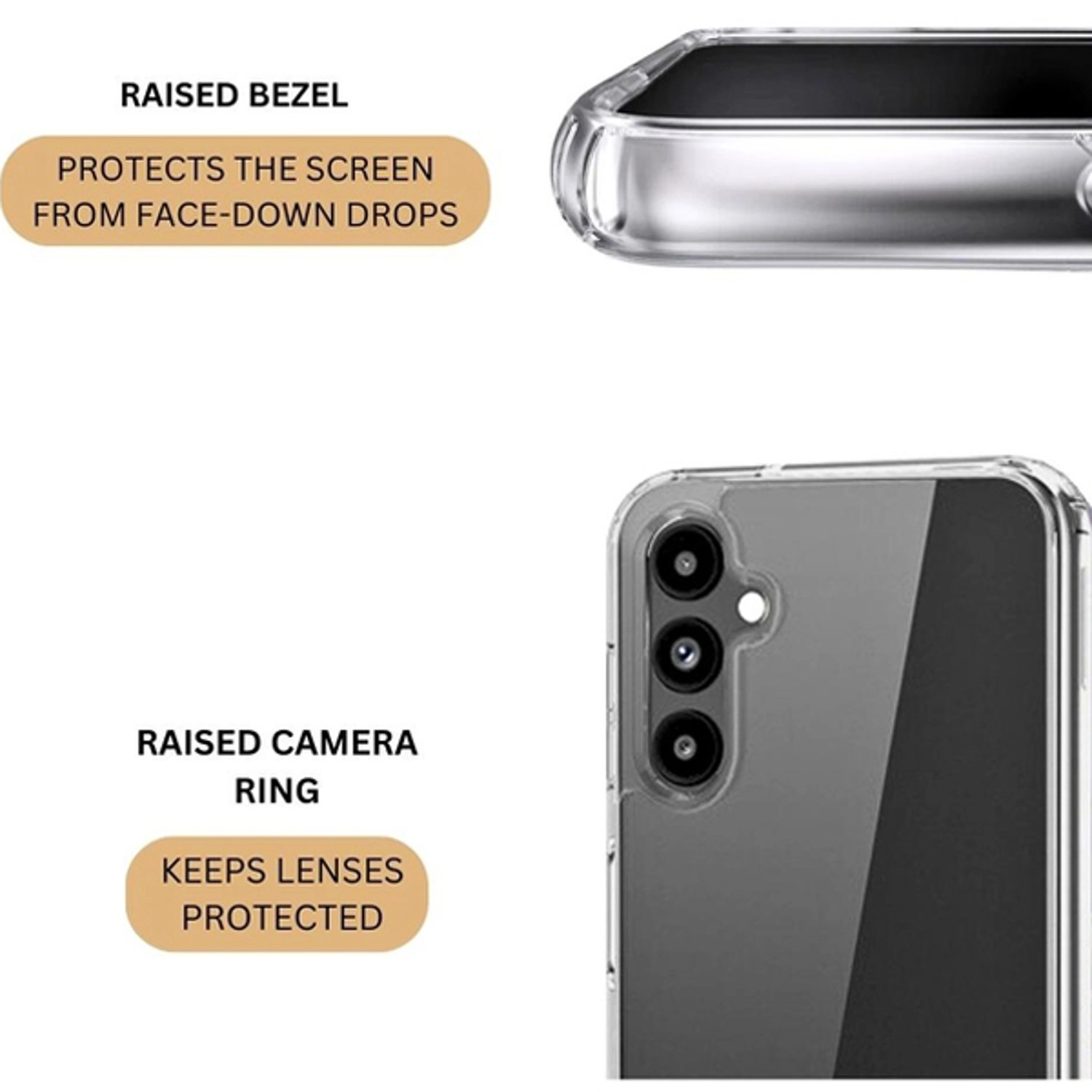 Case - TPU-PC Case Screen Protector for Galaxy A74