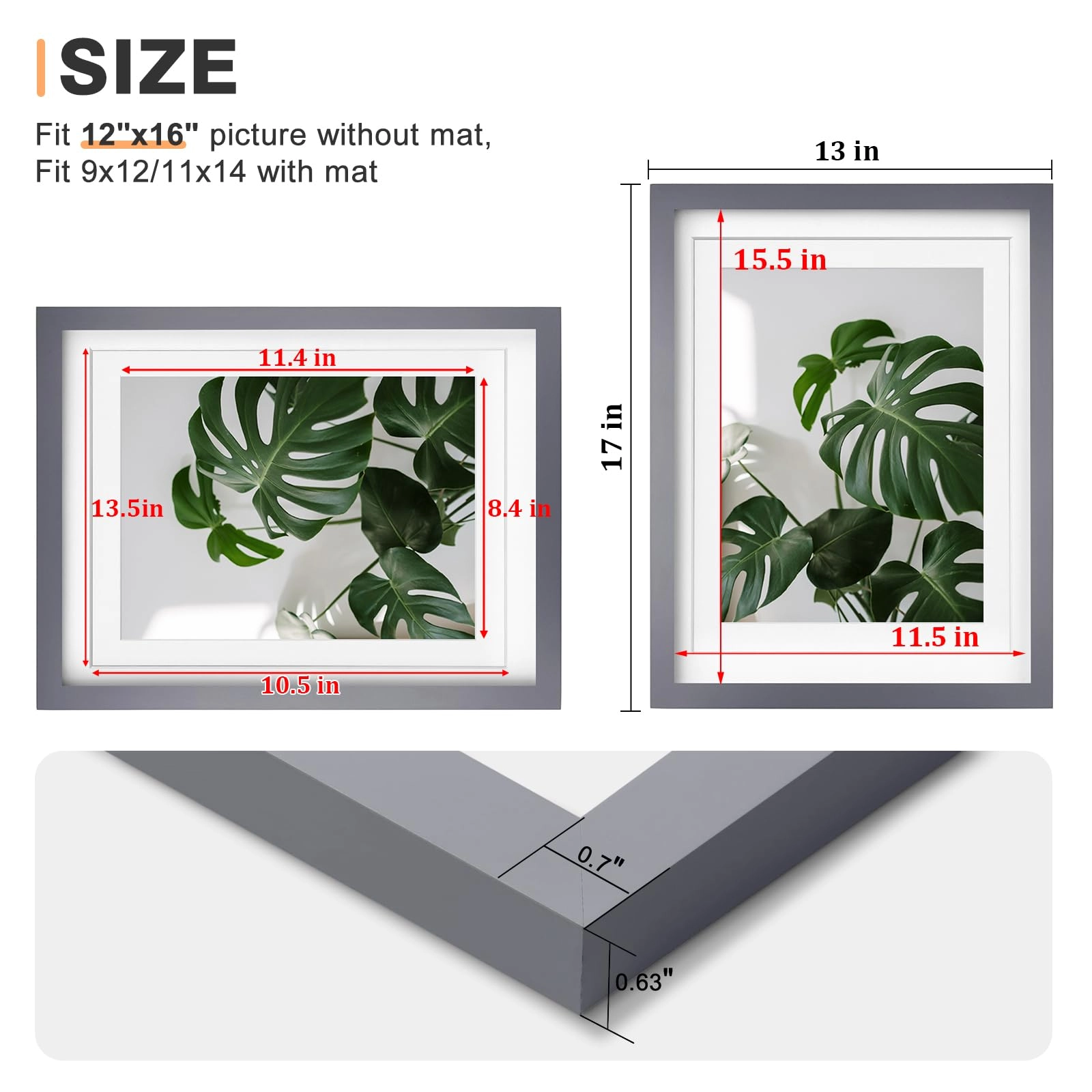 picture frames - 12x16