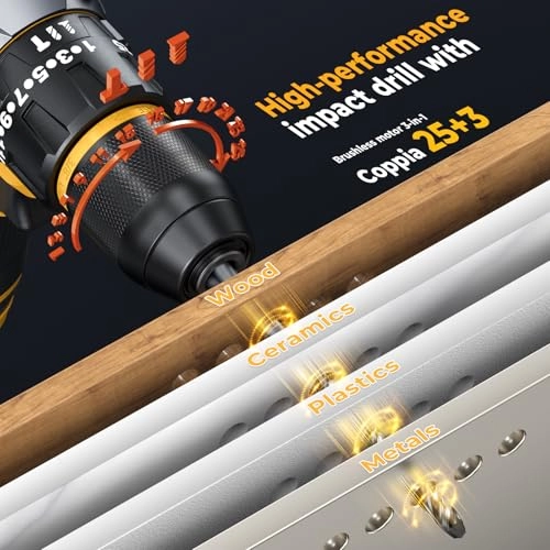 Cordless Drill - 16.8V 2.0Ah 65Nm Brushless