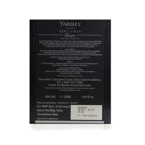 Gentleman Classic Eau de Toilette 50ml
