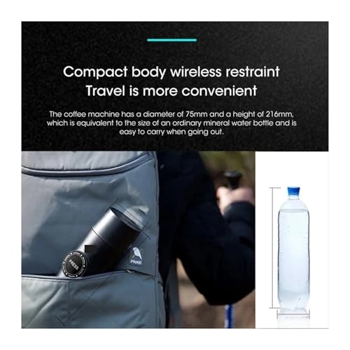 Portable Coffee Maker - 100mL USB 3-Cup