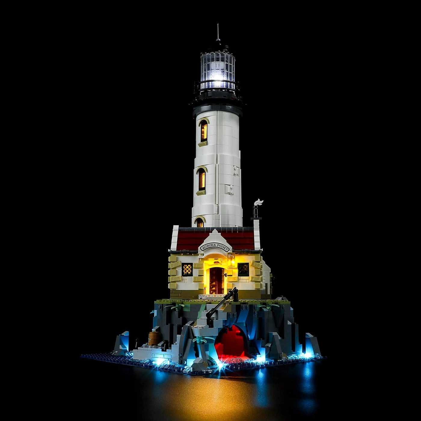 LED Light Kit for LEGO Ideas Motorised Lighthouse 21335
