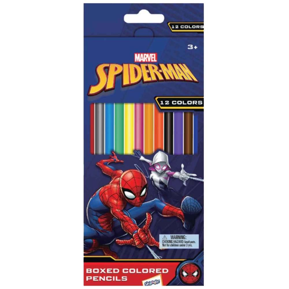 Spider-Man Colored Pencils - 24