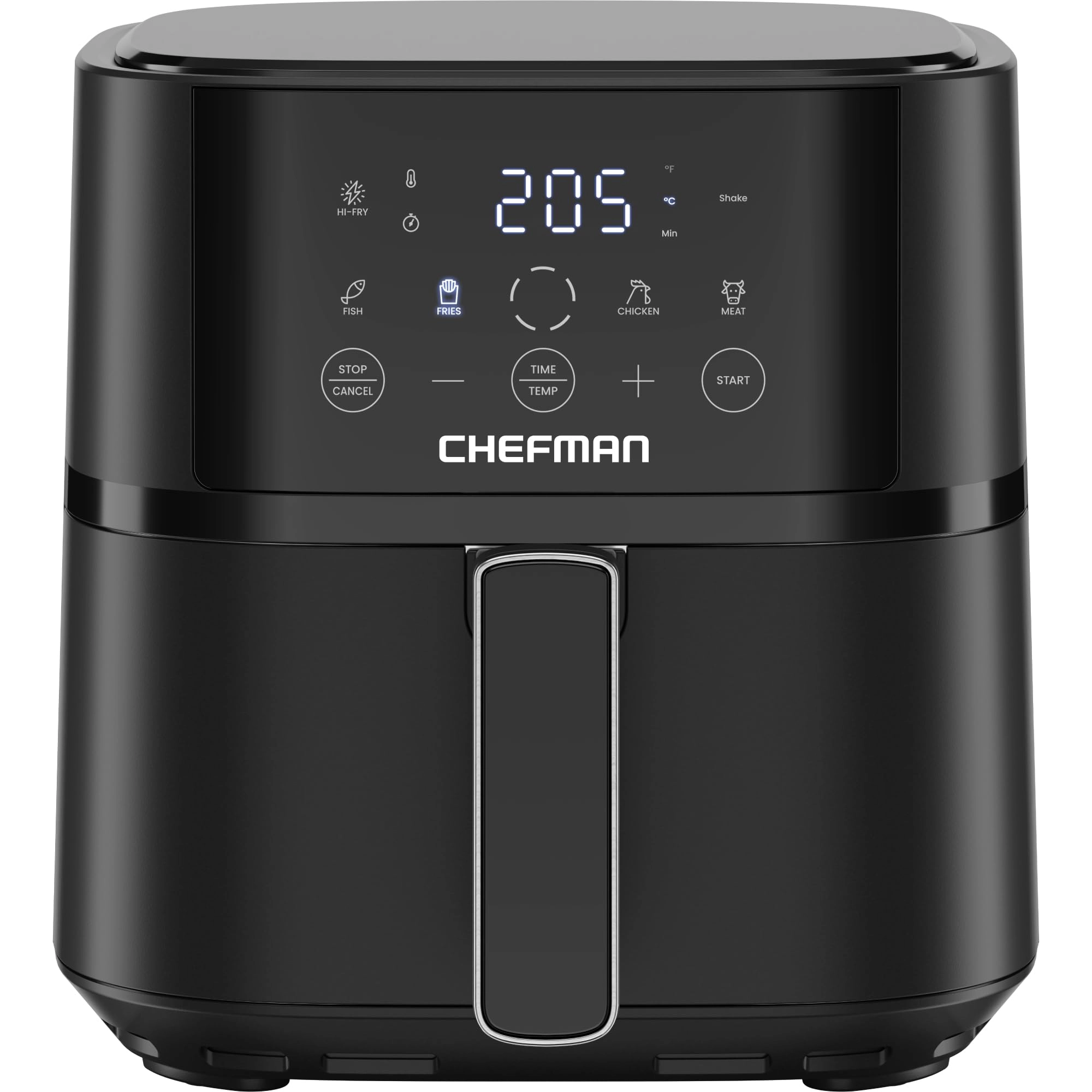 ChefmanTurboFry Touch Easy-View RJ38-4TW-BLK-DS-EU