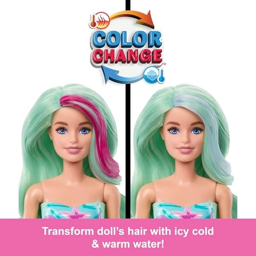 Barbie Deep Sea Mermaids - Colour Reveal Doll Ages 3+