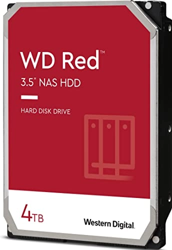 WD Red 3.5" 5400rpm 256MB SATA 6Gb/s (WD40EFAX) - 4TB