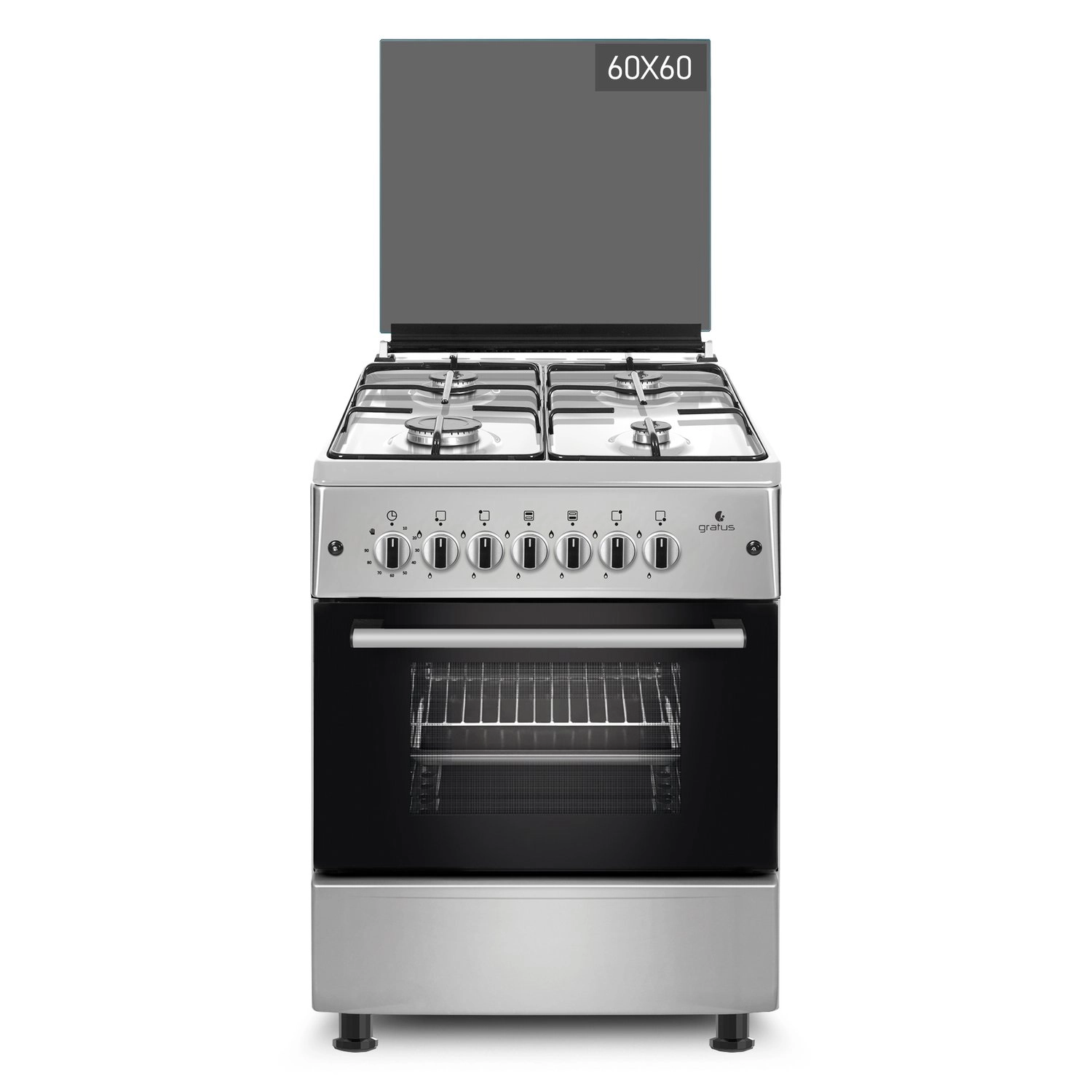 GRATUS Bright Series GGR64FRTE1 GAS Cooker