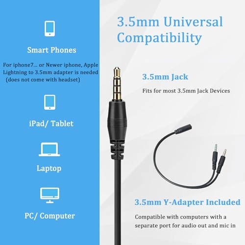 Y500E1 Wired Headset