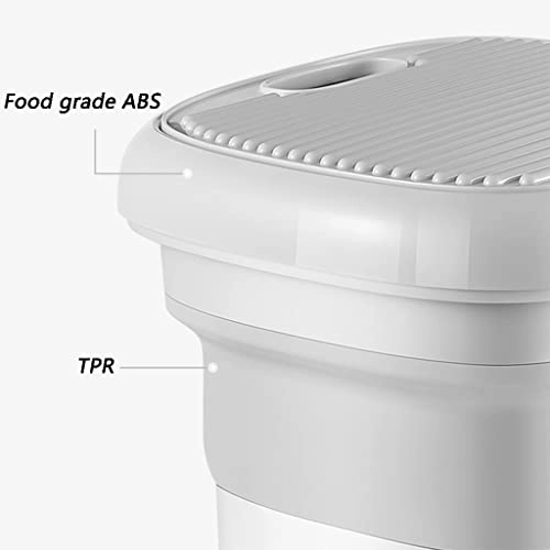 Folding Clothes Washing Machine - Portable Ultrasonic Cleaning