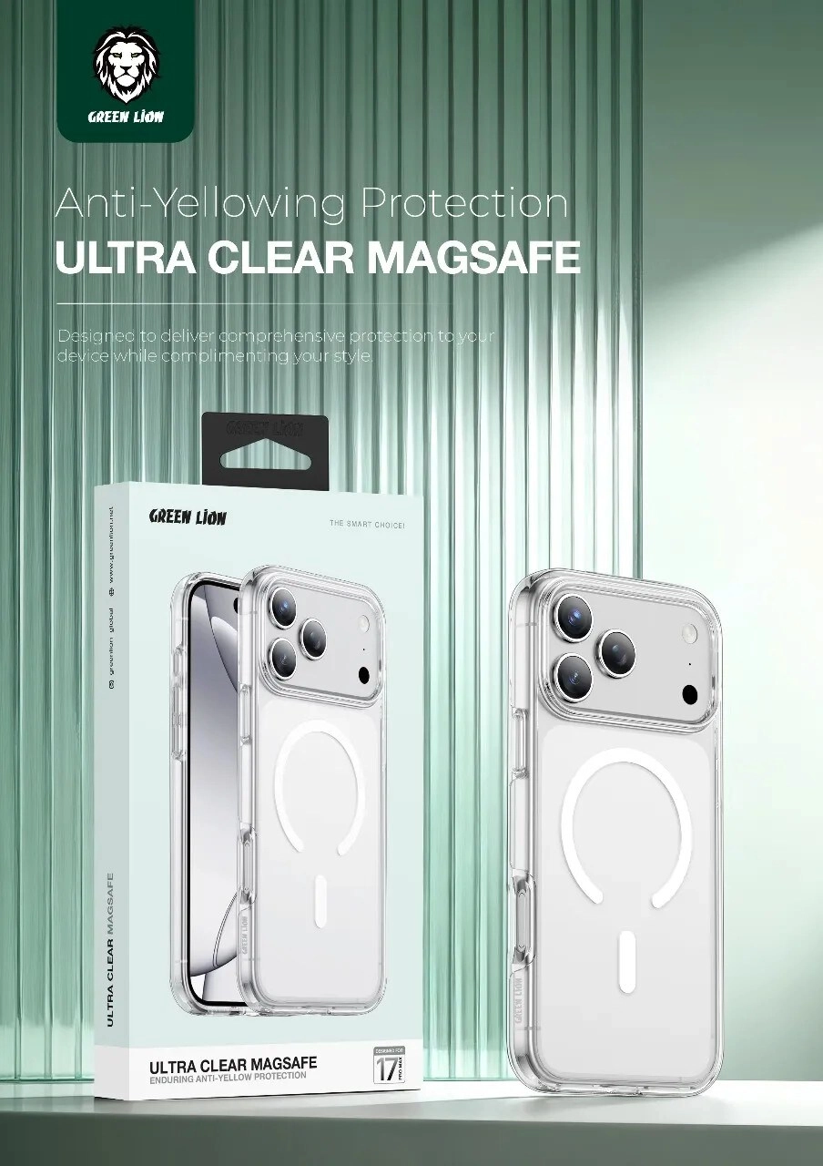Delgado Clear Case for iPhone 17 Pro Max - PC