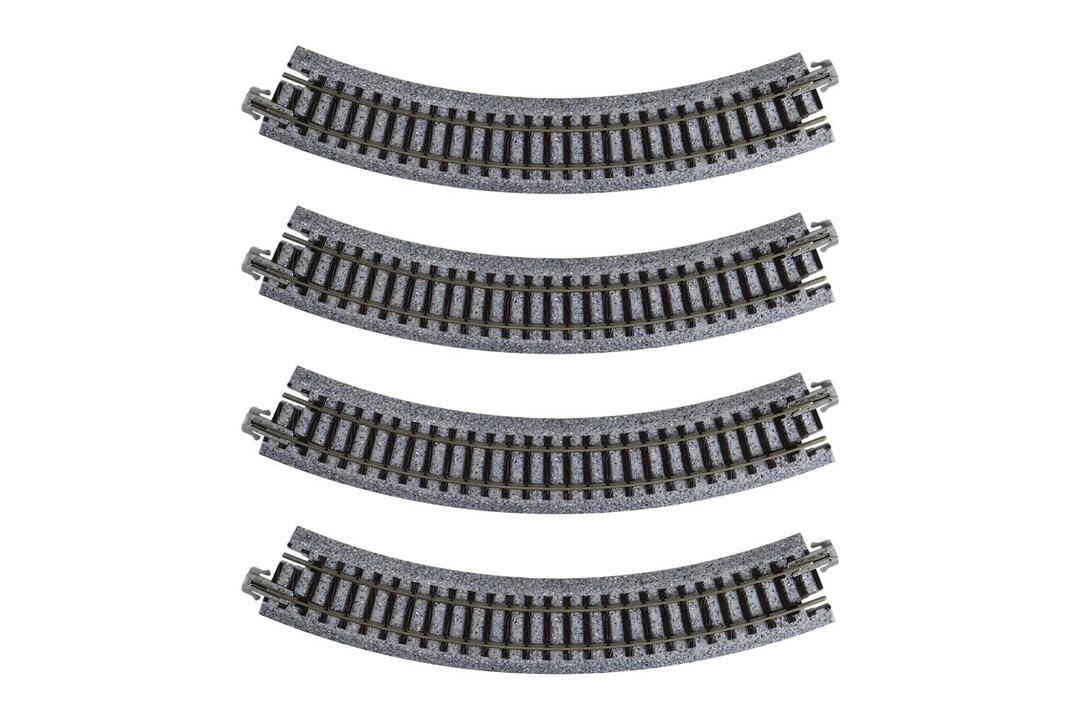 Kato USA Model Train Products UNITRACK Compact Tracks - 4-Piece