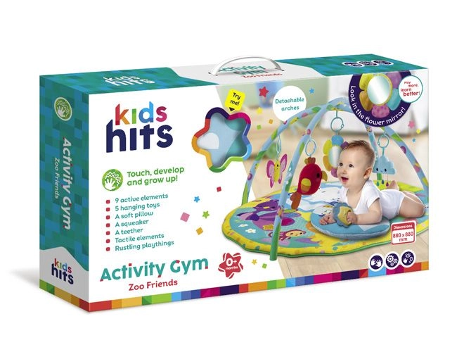 Activity Gym Zoo Friends - 3 +