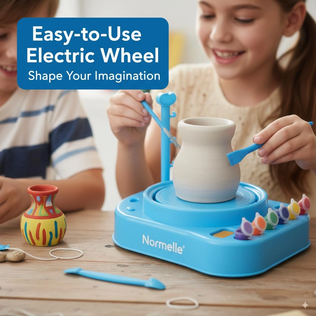 Pottery Wheel Kit - air-dry clay 800g