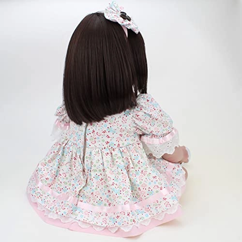 Reborn Baby Doll - 55cm 22" Vinyl Cotton Body