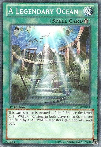 Yu-Gi-Oh! A Legendary Ocean SDRE-EN024 - 1st Edition