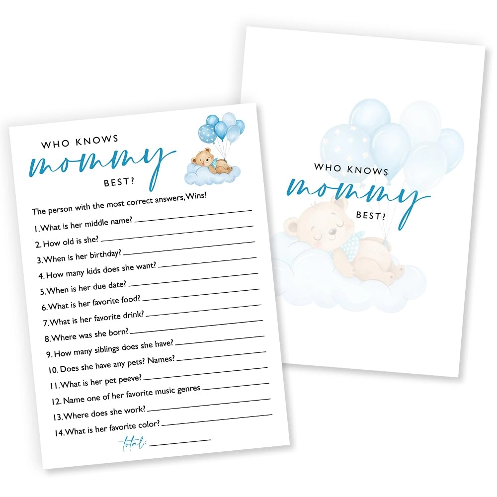 Who Knows Mommy Best - Adult 25