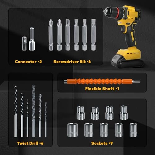 YO-1 - 60N.M Brushless 3/8" Keyless Chuck