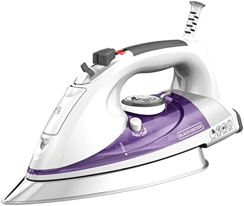 Applica Incorporated/DBA Black and Decker Professional Steam Iron - Extra Large Soleplate Purple IR1350S