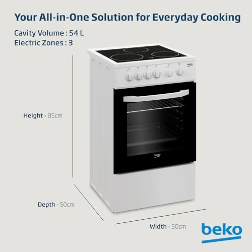 CSS48100GW ELECTRIC Cooker