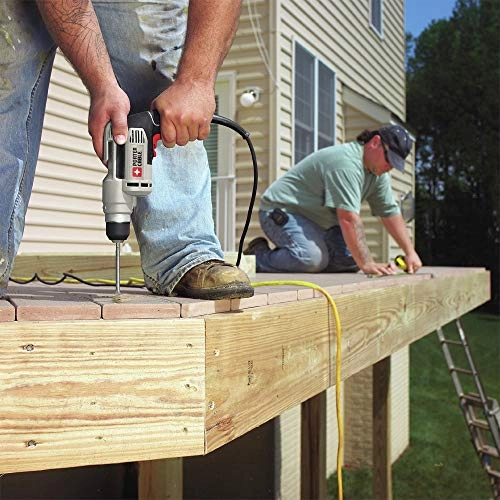 Corded Drill - 6-Amp 3/8-Inch Variable Speed